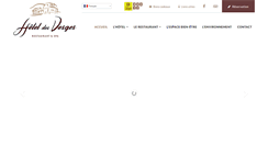 Desktop Screenshot of hoteldesvosges.com