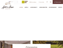 Tablet Screenshot of hoteldesvosges.com