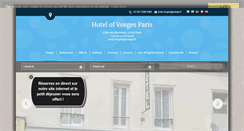 Desktop Screenshot of hoteldesvosges.net