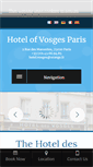 Mobile Screenshot of hoteldesvosges.net